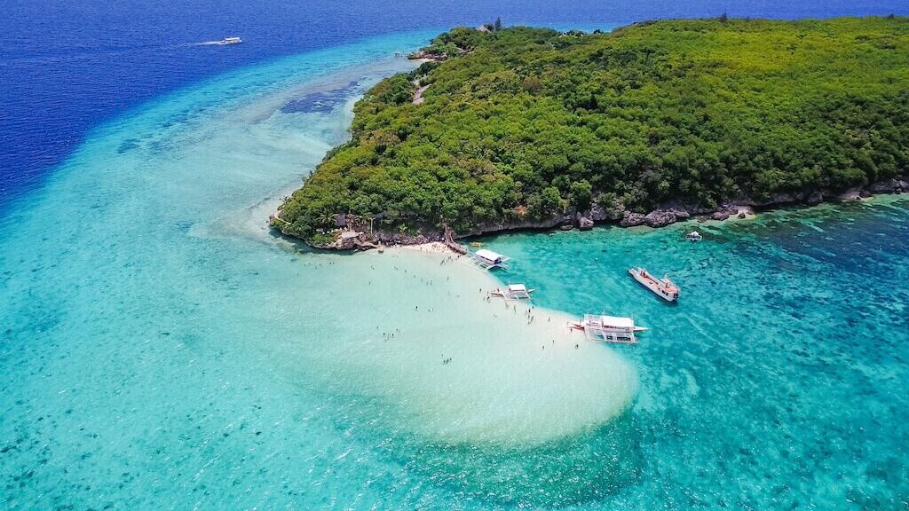 Beach Cebu in The Philippines