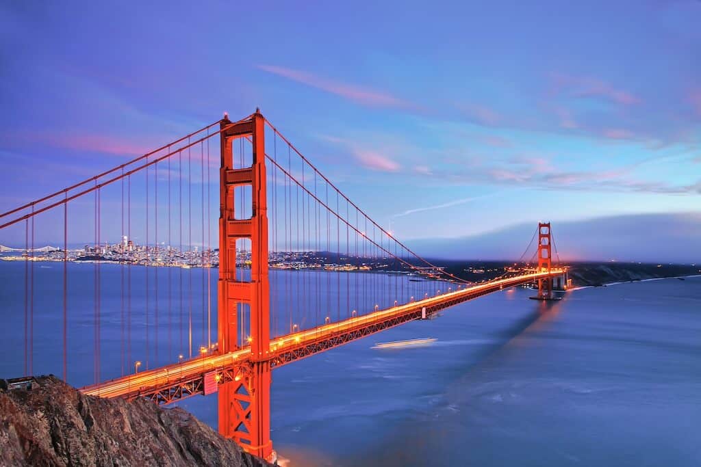 The Golden Gate Bridge San Francisco, California